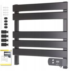 Mission Air Kis Fürdőszobai Radiátor Elektromos létra szárító időzítő Fekete 150W (LYON 150W czarny)