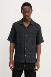 Barena Venezia len ing Camicia Mola - sötétkék 50 - answear - 105 990 Ft