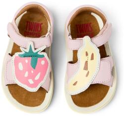 Camper gyerekszandál bőrből TWS FW - rózsaszín 24