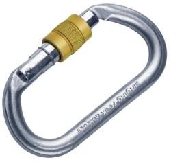Singing Rock ovális acél összekötő karabiner K4241ZO05 ezüst (K4241ZO05)