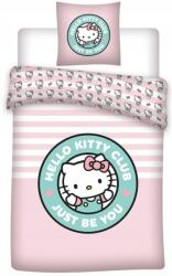 Aymax Hello Kitty Club Ágyneműhuzat Just Be You Rózsaszín Hello Kitty Ágyneműhuzat 140x200