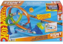 Mattel Hot Wheels: Set de pistă pentru cascadorii cu dublă buclă - Mattel (JHK73)