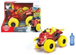 Simba Toys Monster truck în formă de cap de taur în flăcări, cu lumină și sunet - Dickie Toys (203754003)