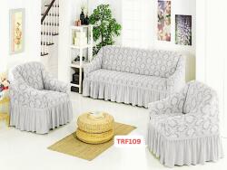 DELFIN Huse Elastice Pt Canapea si 2 Fotolii Jacquard Cod TRF109