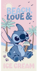 Aymax Disney Lilo és Stitch, A csillagkutya Beach Ice Cream fürdőlepedő, strand törölköző 70x140cm (Fast Dry) AYM451045 (AYM451045)