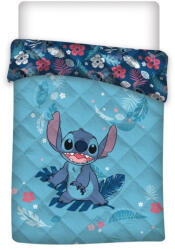 Aymax Disney Lilo és Stitch, A csillagkutya Leaf steppelt ágytakaró, paplan 140x200cm AYM077483 (AYM077483)