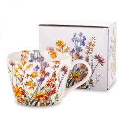Art-Pol Mezei virágos porcelán bögre - 450 ml - dobozos (IMO-PP-IM-A-183591)
