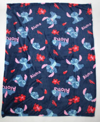 Aymax Disney Lilo és Stitch, A csillagkutya Aloha flanel takaró 110x150cm AYM078770 (AYM078770)