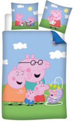 Aymax Peppa malac New Member ágyneműhuzat 140×200cm, 65×65 cm AYM451311 (AYM451311)