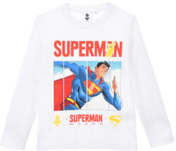 Sun City Superman White gyerek hosszú póló, felső 10 év / 110 cm 85SNXHY10340W10 (85SNXHY10340W10)