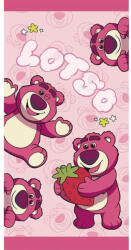 Aymax Disney Játékháború Lotso fürdőlepedő, strand törölköző 70x140cm (Fast Dry) AYM451854 (AYM451854)