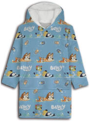 Aymax Bluey Seaside belebújós plüss polár takaró, poncsó 3-6 év AYM450307 (AYM450307)