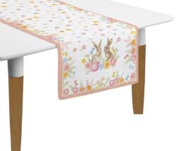 Easy Life Design Húsvéti nyuszis asztali futó 45x140cm 2 db-os szett Trés Jolie