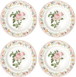 Easy Life Porcelán desszertes tányér szett 4db-os 19cm Chant des Roses