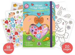 Trendhaus Kapibarás színezőkönyv matricákkal és strasszkövekkel (TDH-967541) - officetrade