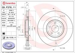 BREMBO Brzdový kotúč BREMBO 09. F376.11 (09.F376.11)