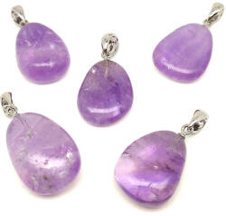 R. M. ékszer 20/25mm Ametiszt csepp medál A (056504)