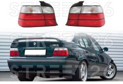Tuning - Specials Stopuri compatibil cu BMW Seria 3 E36 Sedan (1990-1998) Rosu Clar (6361)