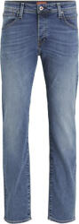 Jack & Jones Mike Pantaloni De Blugi Pentru Bărbați Elastic Regular Tapered Fit Albastru 12269511 (12269511)