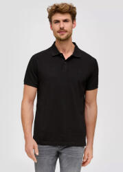 s. Oliver Red Label Polo Bluză cu Mânecă Scurtă Neagră 2138262-9999 (2138262-9999)