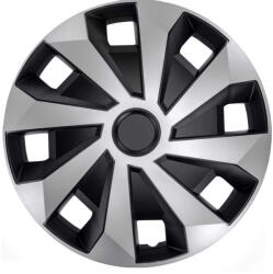  16" DÍSZTÁRCSA Volvano Van Silver Black 4db-os garnitúra teherautókra való (ARG16VOLVANOSB)