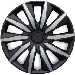 16decentesb 16" DÍSZTÁRCSA Decente Silver Black 4db-os garnitúra (ARG16DECENTESB)