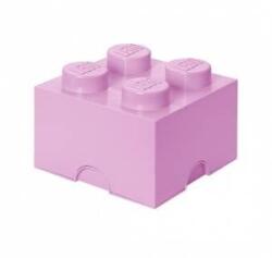 LEGO® Кутия за съхранение lego, Тухличка 4, бледо ливав цвят, 024127