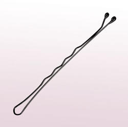  Comair Hullámcsatt gombos 7 cm fekete (24db) (3150142)