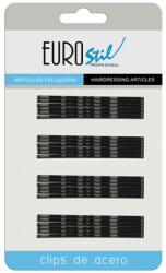  Eurostil Hullámcsatt Fekete 7 cm egyenes 24db/csomag 01611/50 ()