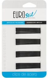  Eurostil Hullámcsatt Matt Fekete 5 cm egyenes 24db/csomag 04484/50 ()