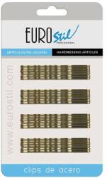  Eurostil Hullámcsatt Bronz 7 cm egyenes 24db/csomag 01611