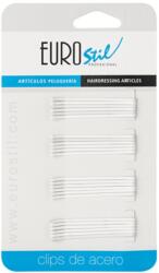  Eurostil Hullámcsatt Matt Fehér 5 cm egyenes 24db/csomag 04484/58 ()