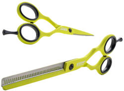  Kiepe Hajvágó + Tapper Olló Szett Trendi Lime 5, 5 2480.2