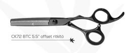  YASAKHI CK 72 BTC 5.5 Black Offset Ritkító Olló