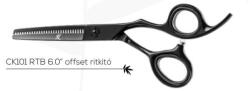  YASAKHI CK 101 RTB 6.0 Black Ritkító Offset Olló