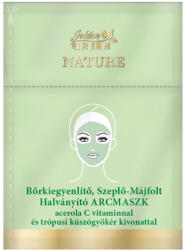  Golden Green bőrkiegyenlítő ARCMASZK TABLETTA ÉS AKTIVÁLÓ SZÉRUM 2X1 db ()