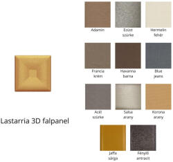 Innowall Lastarria 3D falpanel 40x40cm - többféle színben (Lastarria) - csempekert