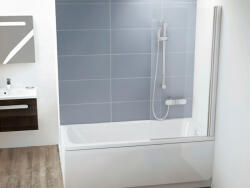 RAVAK CVS1-80 jobb kádparaván szatén + transparent (7QR40U00Z1)