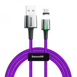 Baseus Zinc Magnetic Fast&Simple IP 2.4A 1m - ЛИЛАВ - PURPLE
