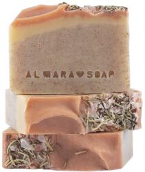 Almara Soap Natural Peeling Walnut естествен твърд сапун с пилинг ефект 90 гр