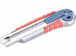 Extol tapétavágó, PVC vágókés, 18mm gum. nyél fémházas; öntöltős 3 pengével, pótpenge: 9123A (10db), 8855091 (8855015)