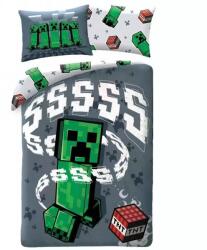 Halantex Minecraft: Creeper és TNT kétrészes ágyneműhuzat garnitúra - 140 x 200 cm (MNC-324BL) - jateknet
