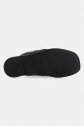 Tommy Hilfiger джапанки дамски кожени ELEVATED TOE POST LTH SANDAL (FW0FW09216) - answear - 95,82 лв