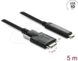 Delock USB-C Aktív Optikai Kábel Micro-B Fekete 5m 83623 DL83623 (DL83623)