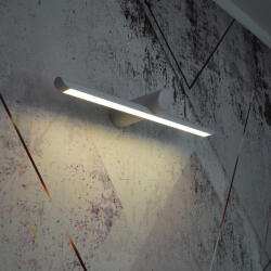 deLux Szabályozható tükörvilágító LED-lámpa 60 cm, 6 W, 600 lm, 3000-5000 K, IP44, fehér, műanyag, acél anyagból (DEL1855)