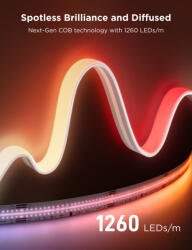 Govee COB szalaglámpa - 3M Wifi +Bluetooth csatlakozás (GOVH61E5) - flylite