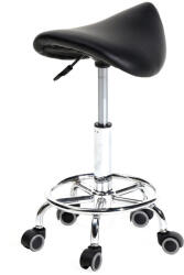  Nyerges, gurulós kozmetikai szék-fekete (HOP1000966-1)