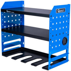 GEKO 4 rekeszes fém szerszámpolc elektromos szerszámokhoz (G10842)