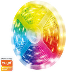 LogiLink Wi-Fi smart RGB+CCT-LED-szalag, öntapadós, Tuya kompatibilis, 5 m (SH0128) (SH0128)