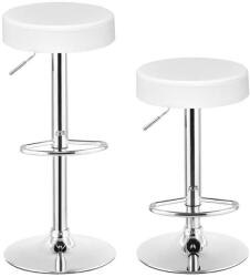  2 db Classic bárszék választható színben-fehér (HOP1000940-2)